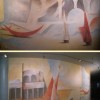 Wandmalerei Rosenheim, Wandmalerei Bad Aibling, kubistisches Wandbild