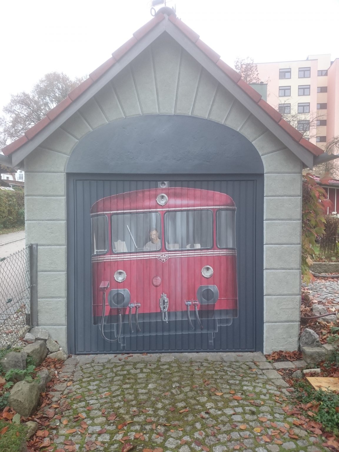 bemaltes Garagentor Archive - Moderne und antike Wandmalerei